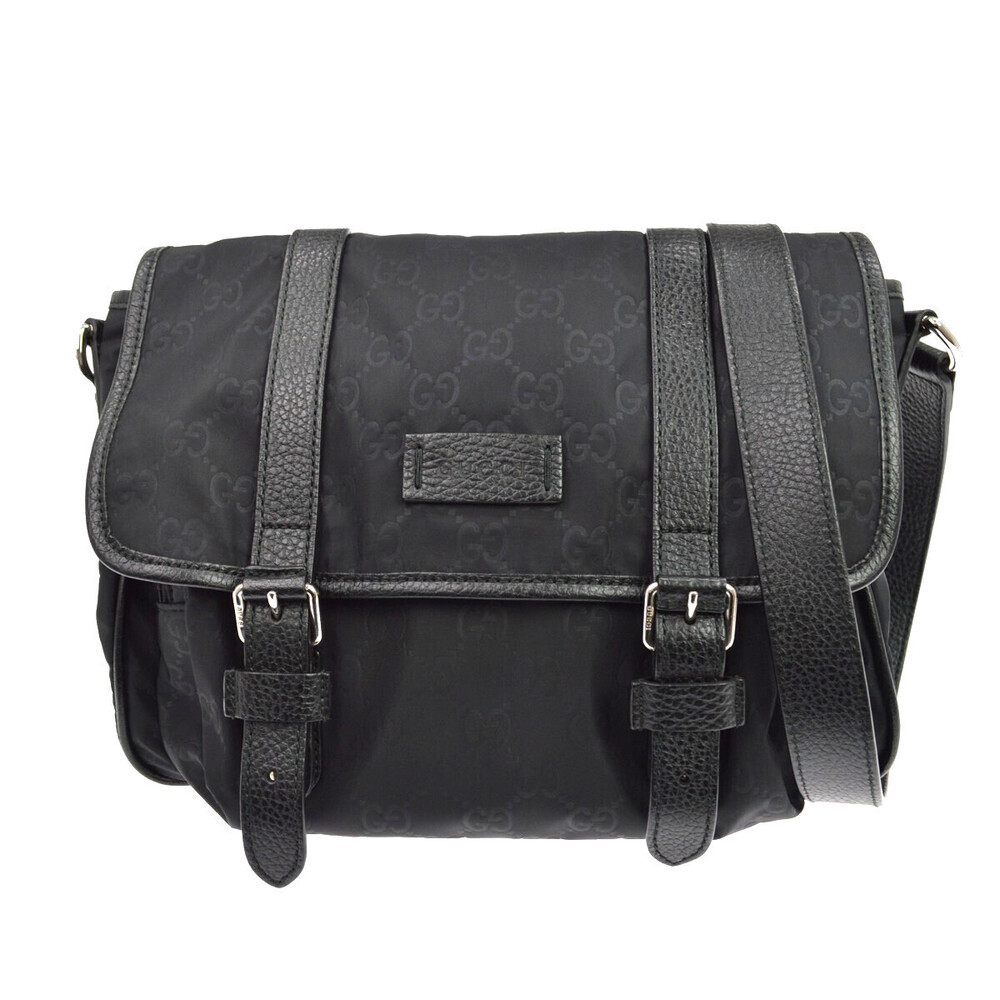 Gucci Buckle Messenger GG Canvas Medium